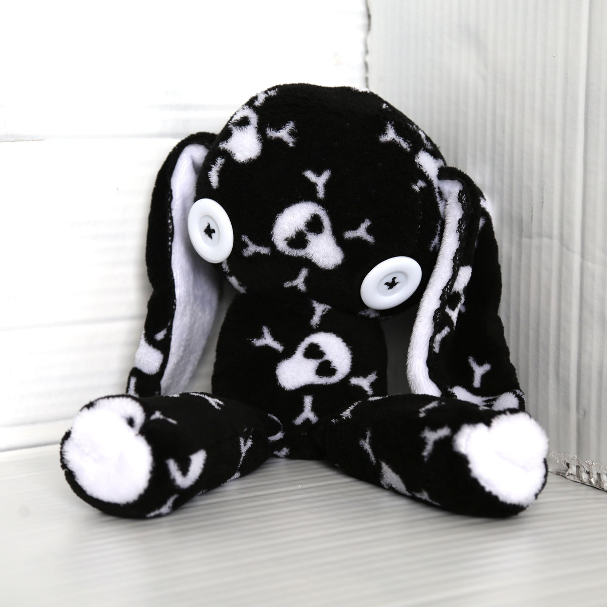 Halloween Skull Print Bunny