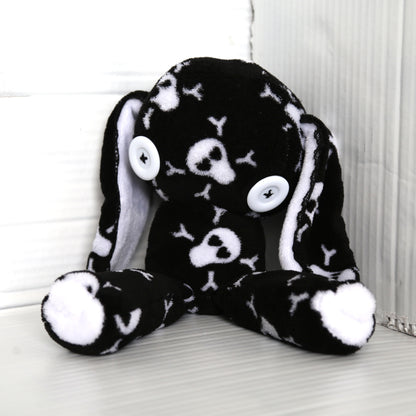 Halloween Skull Print Bunny