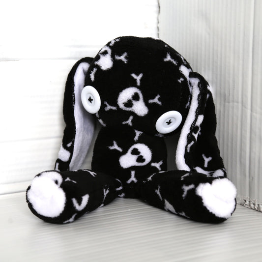 Halloween Skull Print Bunny