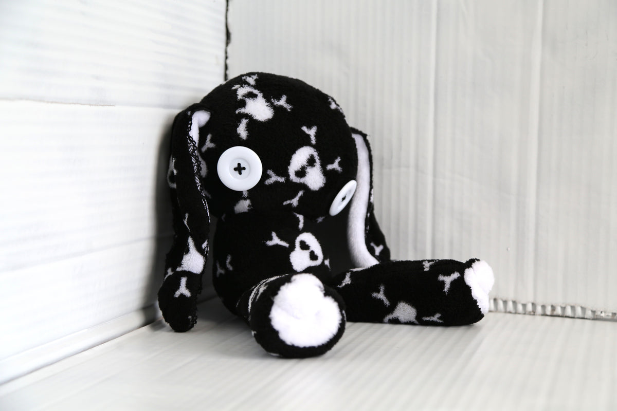 Halloween Skull Print Bunny